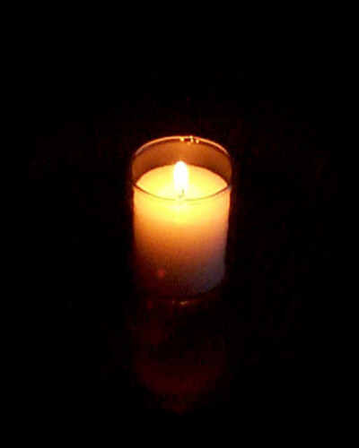 Memorial candle